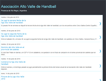 Tablet Screenshot of handballaltovalle.blogspot.com