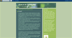 Desktop Screenshot of celulasdeevangelismo.blogspot.com