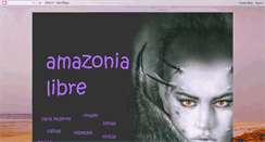 Desktop Screenshot of amazonialibre.blogspot.com