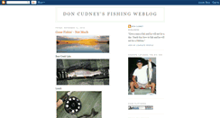 Desktop Screenshot of doncudneysfishing.blogspot.com