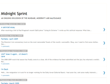 Tablet Screenshot of midnightsprint.blogspot.com