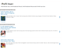 Tablet Screenshot of profil-insan.blogspot.com