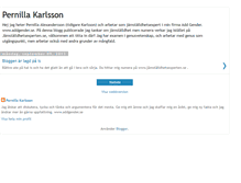 Tablet Screenshot of pernillakarlsson.blogspot.com