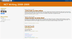 Desktop Screenshot of nctwriting.blogspot.com