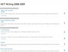 Tablet Screenshot of nctwriting.blogspot.com