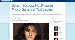 Desktop Screenshot of hotsonamkapoorpictures.blogspot.com