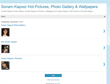 Tablet Screenshot of hotsonamkapoorpictures.blogspot.com