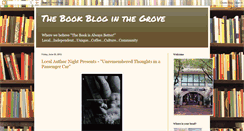 Desktop Screenshot of bookstoreinthegrove.blogspot.com