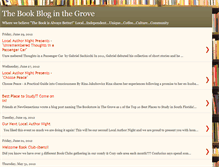 Tablet Screenshot of bookstoreinthegrove.blogspot.com