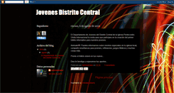 Desktop Screenshot of jovenesdistritocentralipui.blogspot.com