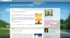 Desktop Screenshot of literaturapreferida.blogspot.com