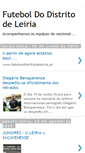 Mobile Screenshot of futeboldodistritodeleiria.blogspot.com