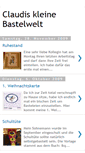 Mobile Screenshot of claudimaus1.blogspot.com