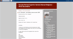 Desktop Screenshot of normalsantiagonivelsecundario.blogspot.com