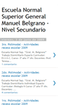 Mobile Screenshot of normalsantiagonivelsecundario.blogspot.com
