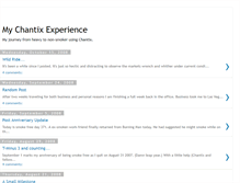 Tablet Screenshot of mychantixexperience.blogspot.com