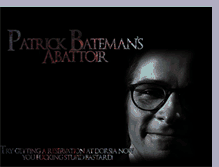 Tablet Screenshot of patrickbatemansabattoir.blogspot.com