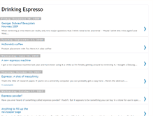 Tablet Screenshot of drinkingespresso.blogspot.com
