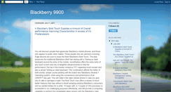 Desktop Screenshot of blackberry9900.blogspot.com