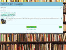 Tablet Screenshot of escola-favoes.blogspot.com