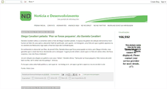 Desktop Screenshot of noticiaedesenvolvimento.blogspot.com