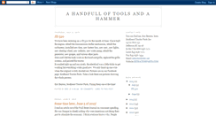 Desktop Screenshot of ahandfulloftoolsandahammer.blogspot.com