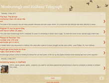 Tablet Screenshot of mosboroughandhalfwaytelegraph.blogspot.com