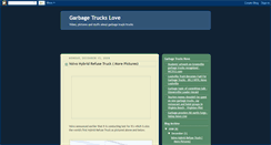 Desktop Screenshot of garbagetrucksphotos.blogspot.com