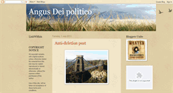 Desktop Screenshot of angusdeipolitico.blogspot.com