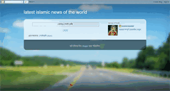 Desktop Screenshot of islamicworldnews.blogspot.com