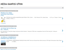 Tablet Screenshot of mediakampusuthm.blogspot.com