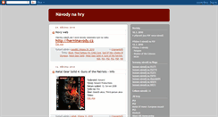 Desktop Screenshot of navodynahry.blogspot.com