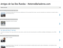 Tablet Screenshot of moterosbanaderos.blogspot.com