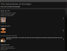 Tablet Screenshot of anvilgirl.blogspot.com