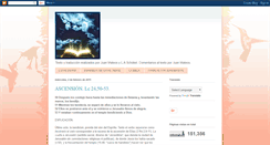 Desktop Screenshot of evangeliodelucasjuanmateos.blogspot.com