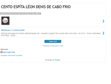 Tablet Screenshot of leondeniscabofrio.blogspot.com