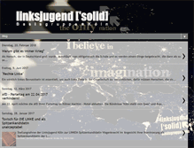 Tablet Screenshot of linksjugend-solid-koeln.blogspot.com