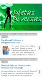 Mobile Screenshot of dietasdiversas.blogspot.com