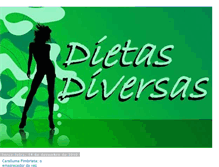 Tablet Screenshot of dietasdiversas.blogspot.com