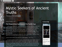 Tablet Screenshot of mysticseekersofancienttruths.blogspot.com