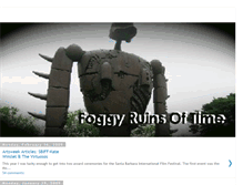Tablet Screenshot of foggyruinsoftime.blogspot.com
