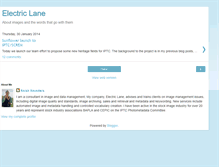 Tablet Screenshot of electriclane.blogspot.com