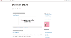 Desktop Screenshot of nicrusbrown.blogspot.com