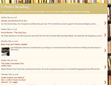 Tablet Screenshot of ipreferreading.blogspot.com