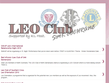 Tablet Screenshot of leo-cochraneans.blogspot.com