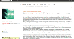 Desktop Screenshot of coyoteblogofdesign.blogspot.com