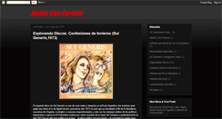 Desktop Screenshot of mliveforever.blogspot.com