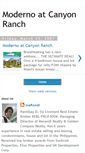 Mobile Screenshot of moderno-canyonranch.blogspot.com