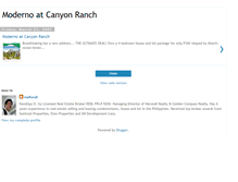 Tablet Screenshot of moderno-canyonranch.blogspot.com