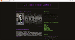 Desktop Screenshot of monkeyshed.blogspot.com